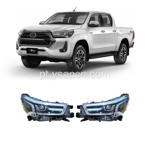 2021 HILUX OE Lâmpada de cabeça de cabeça alta